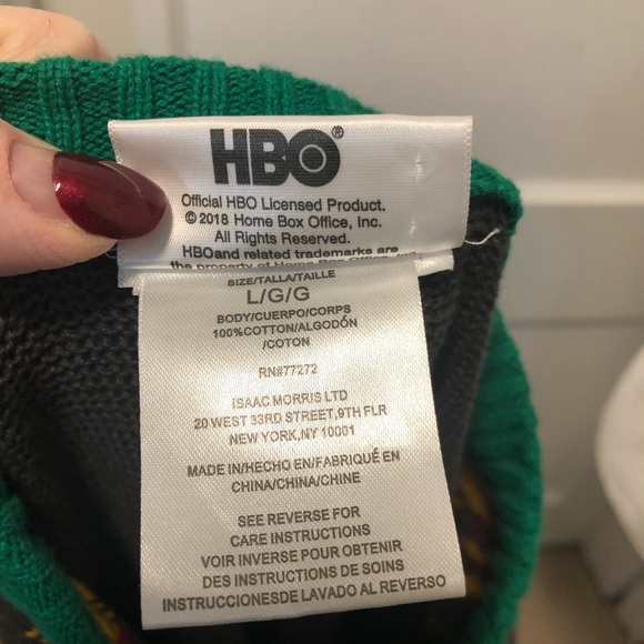 Game of thrones hbo knitted sweater size large - Picture 5 of 5